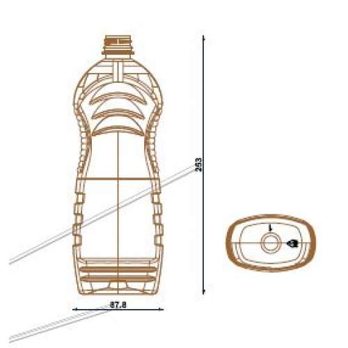 <h4>Bottle Multi 750ml<br><small>Neck size: 28mm / Screw type: 1881</small></h4> preview image 0