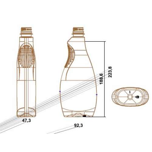 <h4>Bottle Spray 500ml<br><small>Neck size: 28mm / Screw type: 1881</small></h4> preview image 0